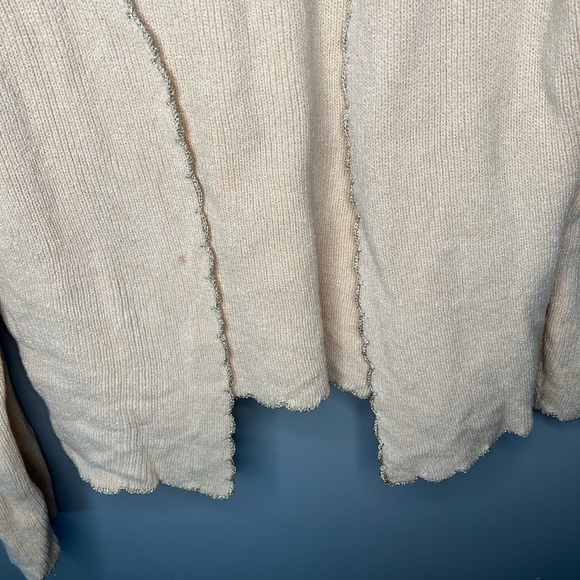 ST. JOHN Vintage 70s Santana Knit Gold Trimmed Cardigan Sweater Tank Set - Picture 7 of 15